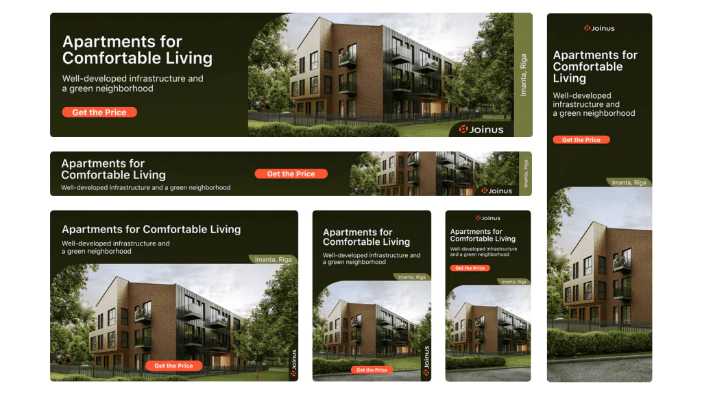 <b>Production<b> of creatives for Joinus</b></b>